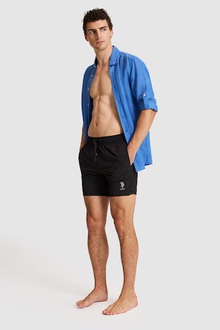 U.s. Polo Assn. Erkek Siyah Deniz Şortu 50322257-vr046