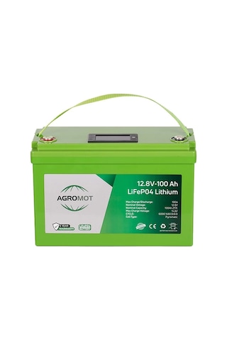 Agromot 12.8v 100ah Lityum Akü