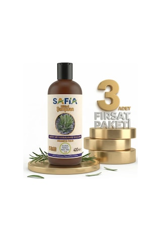 Safia Zayıf Ve Kırılgan Saçlar İçin Şampuan 3x400 Ml