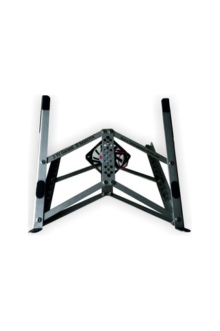 Sakoya Laptop Standı Paslanmaz Krom Çelik 3 Yıl li Açılır Kapanır 11 Kademe Ayarlı