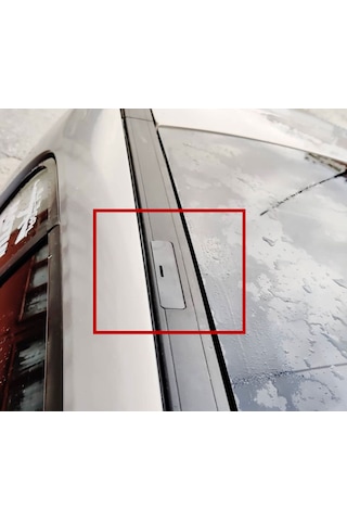 Renault Megane 2 Sunrooflu Tavan Çıtası Kapağı Tavan Döşeme Çerçevesi Siyah