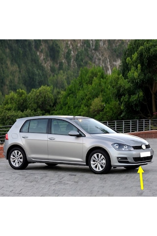 Vw Golf 7 2013-2017 Ön Tampon Alt Kaplama Spoyler 5g0805915