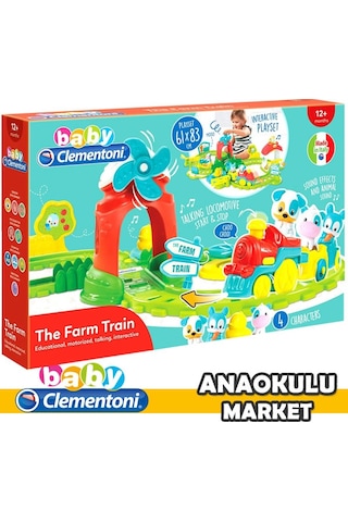 17385 Baby Clementoni Çiftlik Treni / +12 Ay