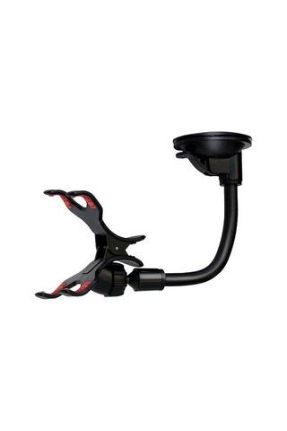 Jms Darbeye Dayanıklı Güçlü Emiş İçin Pratik Hafif Hortum Navigasyon Araç Cep Telefonu Tutucu Siyah