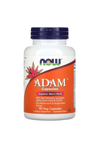 Now Foods Adam Superior Men's Multi Vitamin + Test 90 Veg Caps