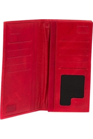 Bilik Deri Kırmızı Soft Deri Erkek Portföy & Clutch Çanta Ar05 7