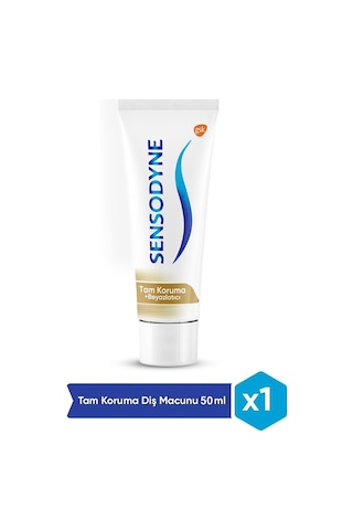 Sensodyne Tam Koruma + Beyazlatıcı Diş Macunu 50 ML