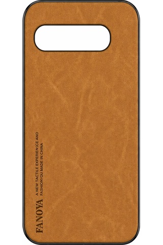 Microcase Google Pixel 10a İle Uyumlu Luxury Leather Series Deri Desenli Plastik Koruma Kılıf - Al8125 Taba