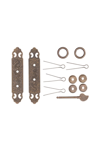 Oymalı Pirinç Düz Kulp Zarif Gardırop Kapı Aksesuarı Huiliang