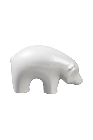 Mininal Hayvanlar Serisi Aşağı Bakan Ayı Dekoratif Obje