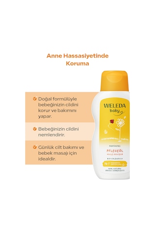 Weleda Baby Calendula Bebek Yağı 200 ML