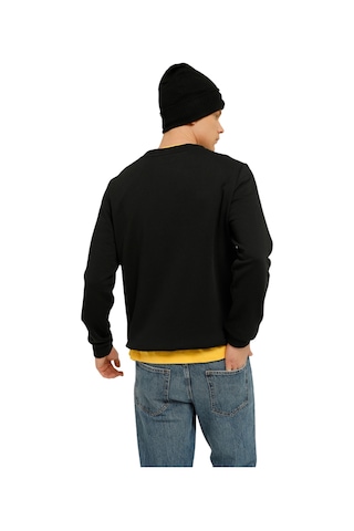Reebok Rı Ft Left Chest Cr Erkek Siyah Sweatshirt Siyah