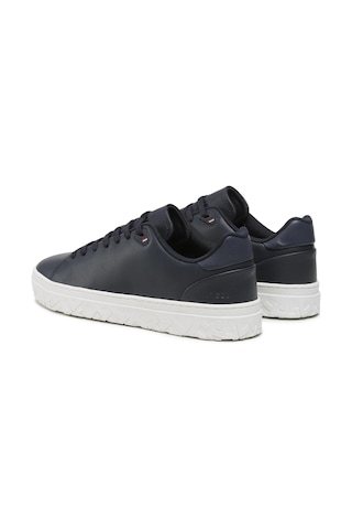 Tommy Hilfiger Tommy Hılfıger Modern Iconıc Court Cup Leather Erkek Ayakkabı Fm0fm04355-dw5 Lacivert