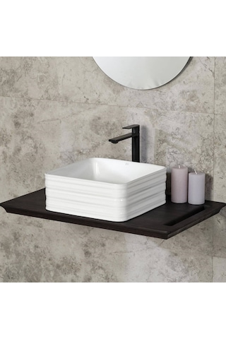 Fontana - Yüksek Tip Lavabo Bataryası Siyah Outlet - Fm-2325- Diğer