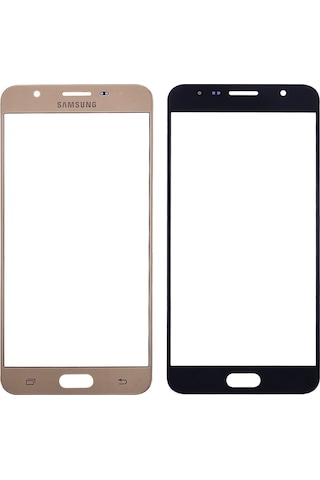 Samsung Uyumlu Galaxy J7 Prime Ön Cam Dokunmatik Lens + Tamir Seti
