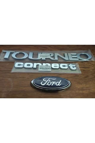 Tourneo Connect 2007 - 2013 Bagaj Yazısı Ön Ve Arka Arma Logo 4lü Takım