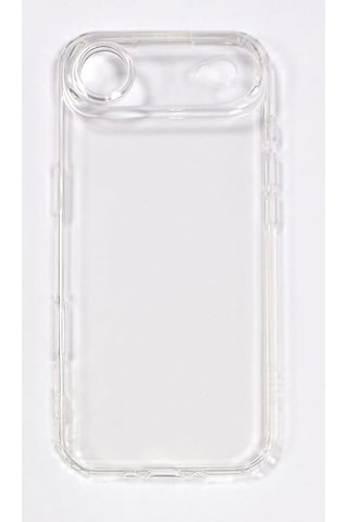 Apple Uyumlu iPhone 17 Air Kamera Ve Ekran Çıkıntılı Yumuşak Şeffaf Kılıf Şeffaf