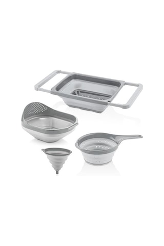 Golden Rod 4 Parça Katlanabilir Süzgeç Seti