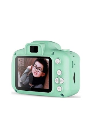 Mini 1080p Çocuklar Için Dijital Fotoğraf Makinesi-oyun,video,filtre-son Versiyon 8 Gb Sd Ka
