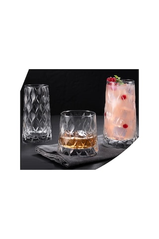 Paşabahçe Leafy Meşrubat Bardağı 450 CC 6'Lı 420955