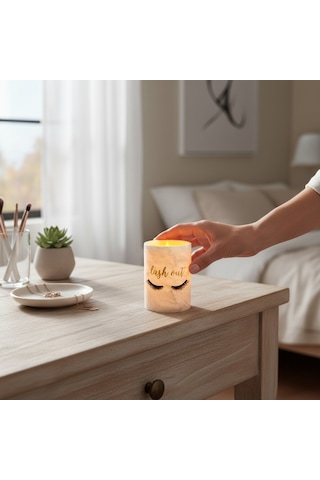 Lash Out Led Işıklı Mum Pilli Led Işık