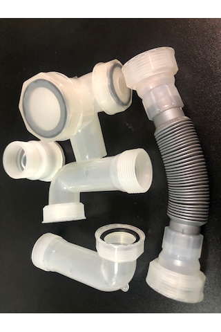 Hava Santral Drenaj Yoğuşma Su Tahliye Toplu Geçme Sifon- Borulu