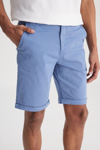 Regular Fit Normal Kesim Normal Bel Lacivert Esnek Şort Navy