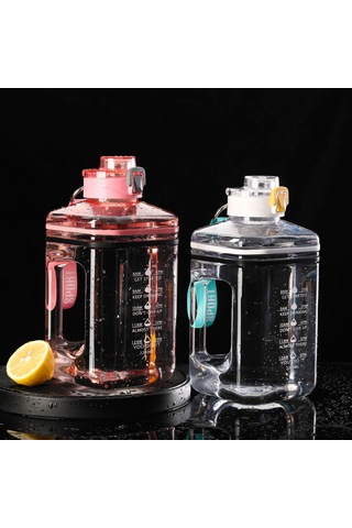 Padalink 2.2l Siyah Spor Kettle, Geniş Açık, Taşıma Kordonu, 60 C'yi Geçmeyen Isı Sınırı, Fitness Ve Öğrencilere Uygun, Dayanıklı Materyal Siyah