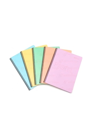 Mynote Flex Pastel Defter Spiralli Pp Kapak 120Yp Kareli A4
