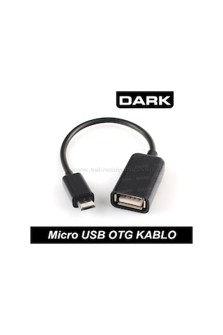 Dark Micro Usb 2.0 Tablet Ve Akıllı Telefon Için Usb Giriş Dönüşt (51803426)