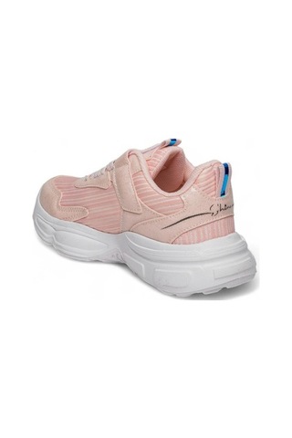 Alessio 010-25 Simli Maskotlu Kız Çocuk Sneaker Pudra Pembe 31-35 Pudra