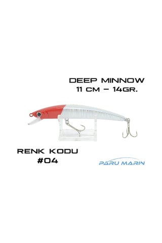 3410 Deeplure Deep Minnow 110Mm 14Gr Renk: 04 (522288209)