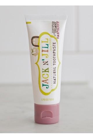 Jack NJill Raspberry Ahududu Aromalı Doğal Çocuk Diş Macunu 50 G