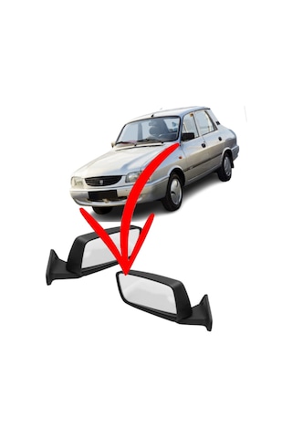 Dacia 1310 1310l Sağ Ve Sol Dikiz Aynası Takımı Seti Dokunmatik