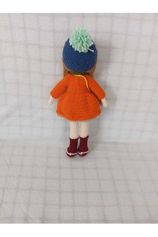 Kış Bebek Amigurumi Organik Oyuncak Bebek