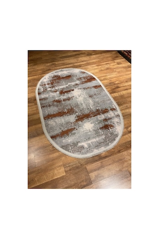 Reflectıon Rf23b Kahve-gri Halı Kahverengi
