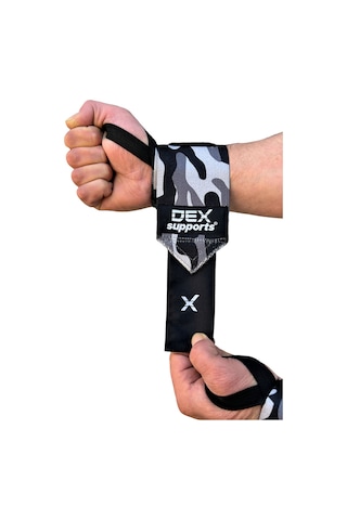 Dex Supports Bileklik Fitness Bilek Desteği Wrist Wraps Kamuflaj 2 Adet