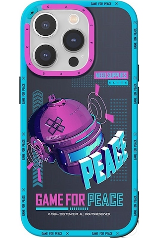 Rock Space Apple Uyumlu iPhone 14 Plus Peace Elite Serisi Kılıf Mor Mor