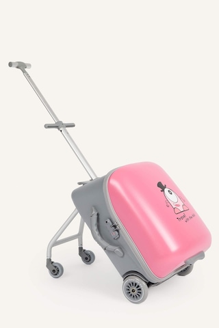 Defacto Unisex Sert Kapaklı Büyük Boy Açık Pembe Valiz I2812axnspn653 Pembe-pn653