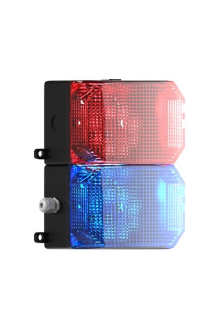 Mesan Ms 218.1.2.110-220vac 2 Kat Küp Led Multifonksiyon İkaz Lamba