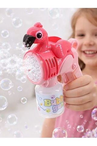 Can Oyuncak Flamingo Köpük Tabanca - Pembe