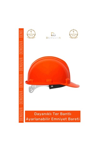 Baret Essafe Ce Belgeli Ekonomik Havalandırmalı Ayarlı Mühendis Güvenliği Turuncu Emniyet Bareti