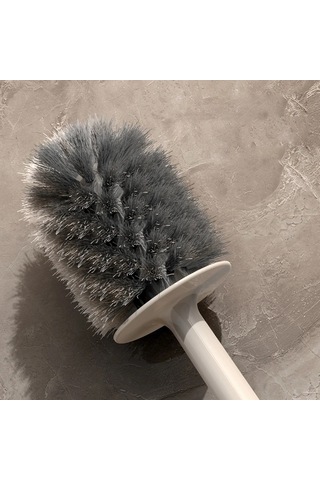 Liangmei Ev Tuvalet Fırçası Duvara Monte Tuvalet Temizleme Ahşap