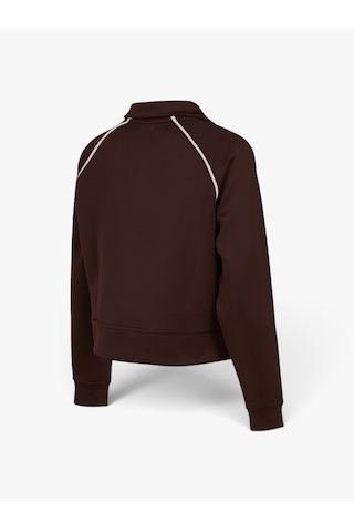 New Balance Nb Lıfestyle Women Full Zıp Kadın Kırmızı Sweatshirt - Wnj3626