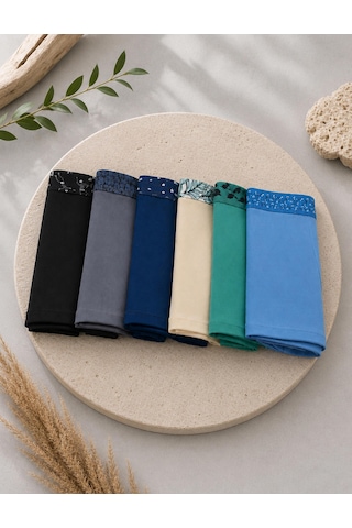 Mutig Tencel Modal Erkek Boxer 6'lı Krem
