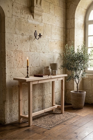 Naturel Ahşap Ladin Modern Dresuar Naturel Ahşap Ladin Modern Dresuar