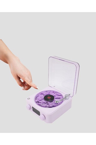 Retro Pikap Hoparlör Bluetooth Aux Usb Type-c Projektörlü 360 Se