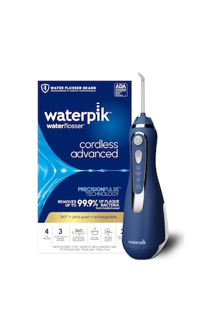 Waterpik Kablosuz Gelişmiş 2.0 Su Püskürtmeli Diş İpi, Dişler, Diş Etleri, Ortodonti Ve Diş Bakımı İçin, Seyahat Çantası