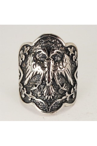 Vog Ertuğrul Zihgir Başparmak 925 Ayar Gümüş Erkek Yüzük