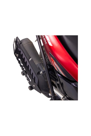 Yamaha Nmax 125/155 2021-2024 İçin Gp Kompozit Uyumlu Spor Egzoz Koruma Kapağı Siyah